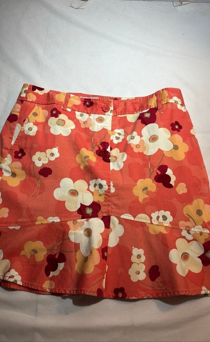 Ann Taylor LOFT Petites Stretch Floral Skirt